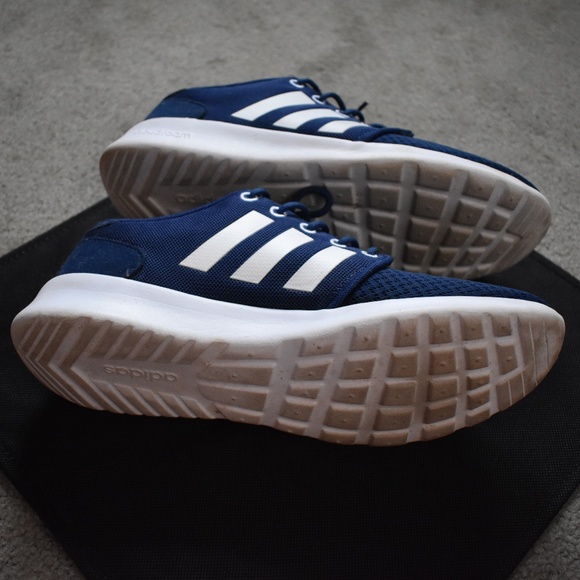adidas Shoes | Adidas Cloudfoam Navy Sneakers 7 | Poshmark